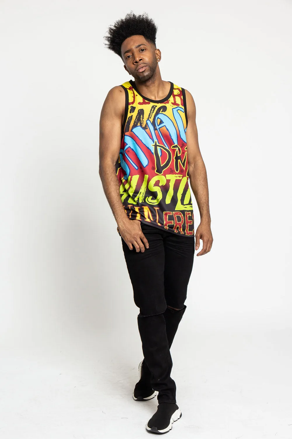 Big Graffiti Tank Top