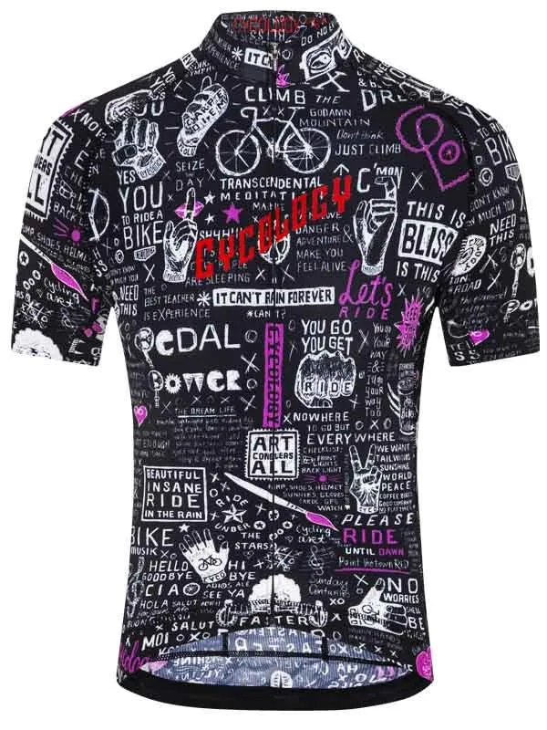 Bike Graffiti Men's Jersey