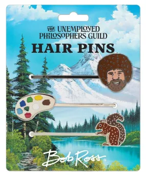 Bob Ross Hair Pins