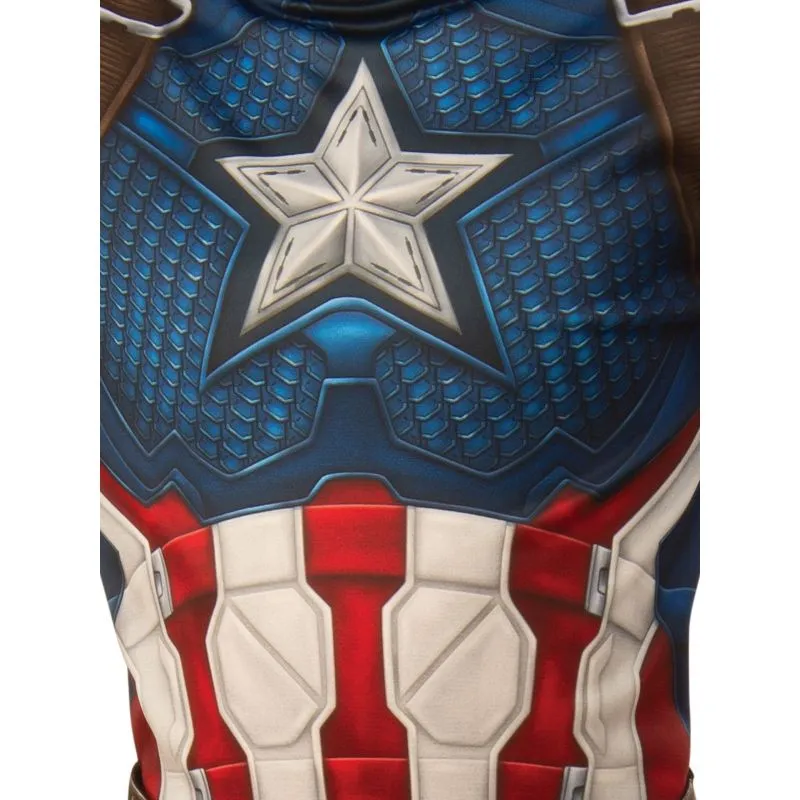 Boys Captain America Classic Costume - Size 3-5 Years