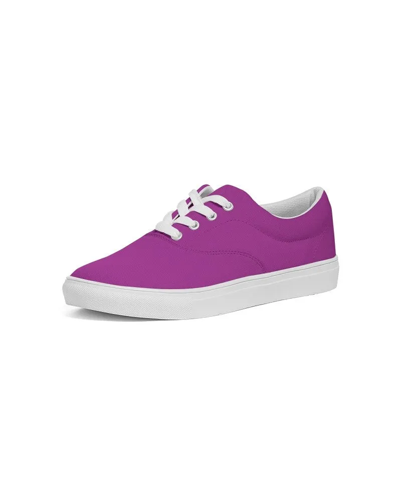 Bright Purple Men's Canvas Sneakers | Men's | Bright Pure Purple | C38M100Y0K0