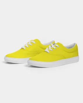 Bright Yellow Women's Canvas Sneakers | Women's | Bright Pure Yellow | C0M0Y100K0