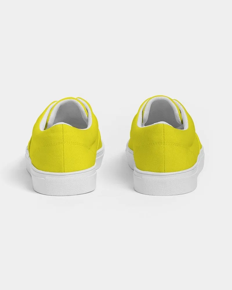 Bright Yellow Women's Canvas Sneakers | Women's | Bright Pure Yellow | C0M0Y100K0