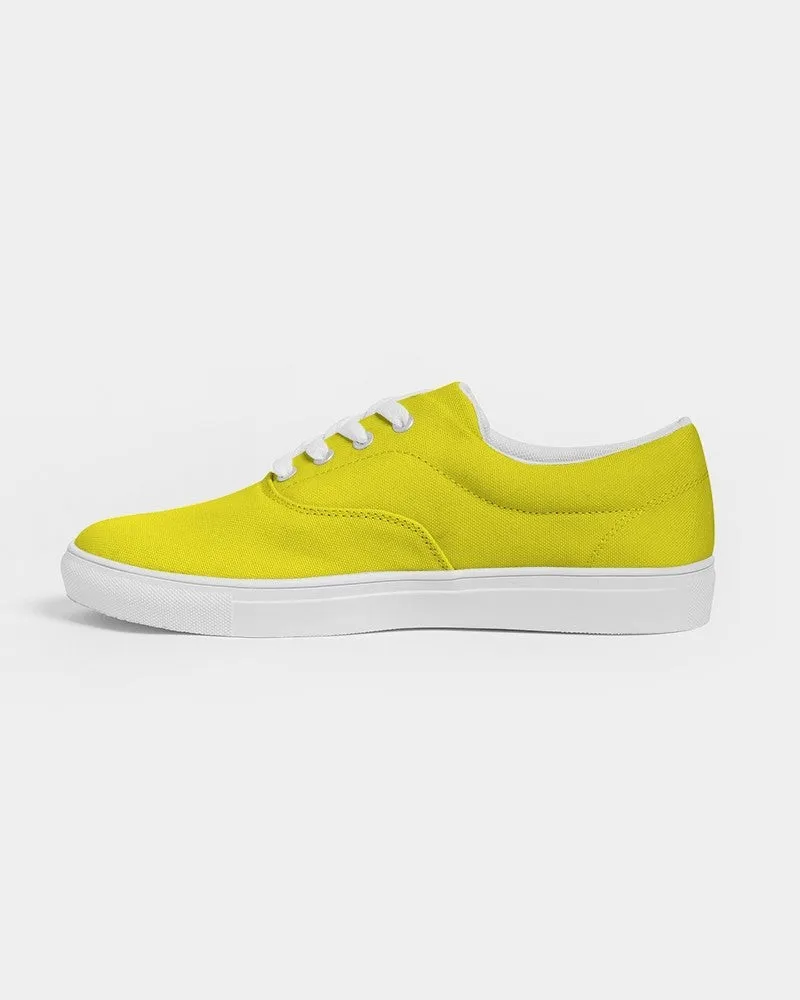 Bright Yellow Women's Canvas Sneakers | Women's | Bright Pure Yellow | C0M0Y100K0