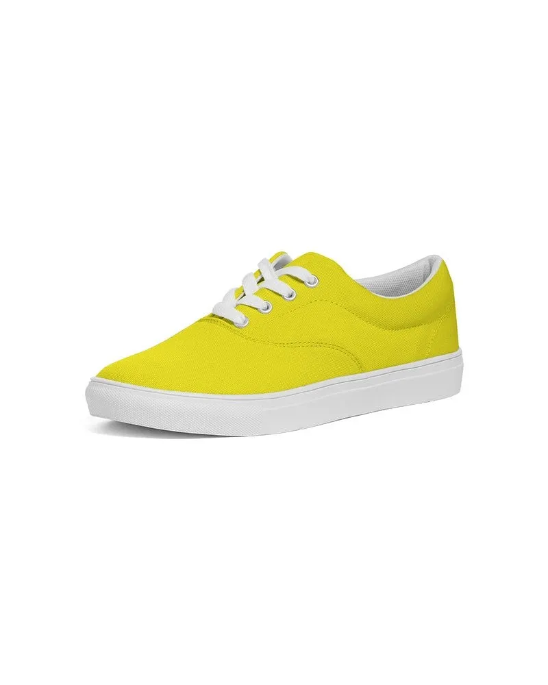 Bright Yellow Women's Canvas Sneakers | Women's | Bright Pure Yellow | C0M0Y100K0