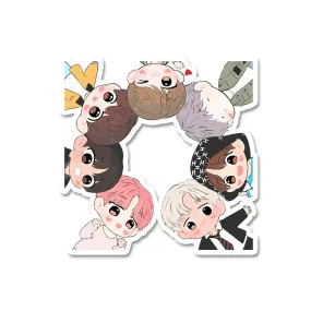 Bts Chibi Sticker