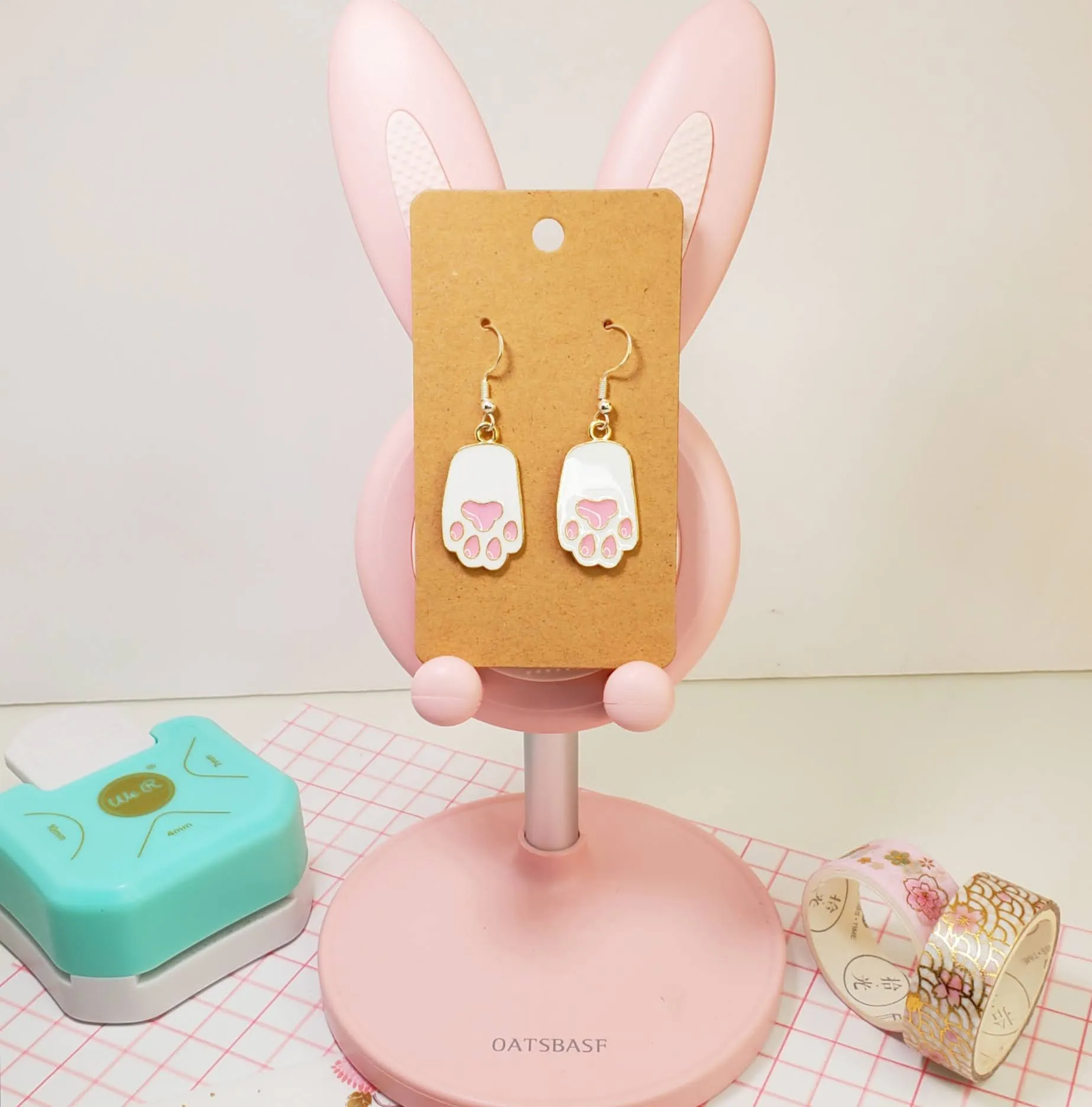 Cat Paw Earrings