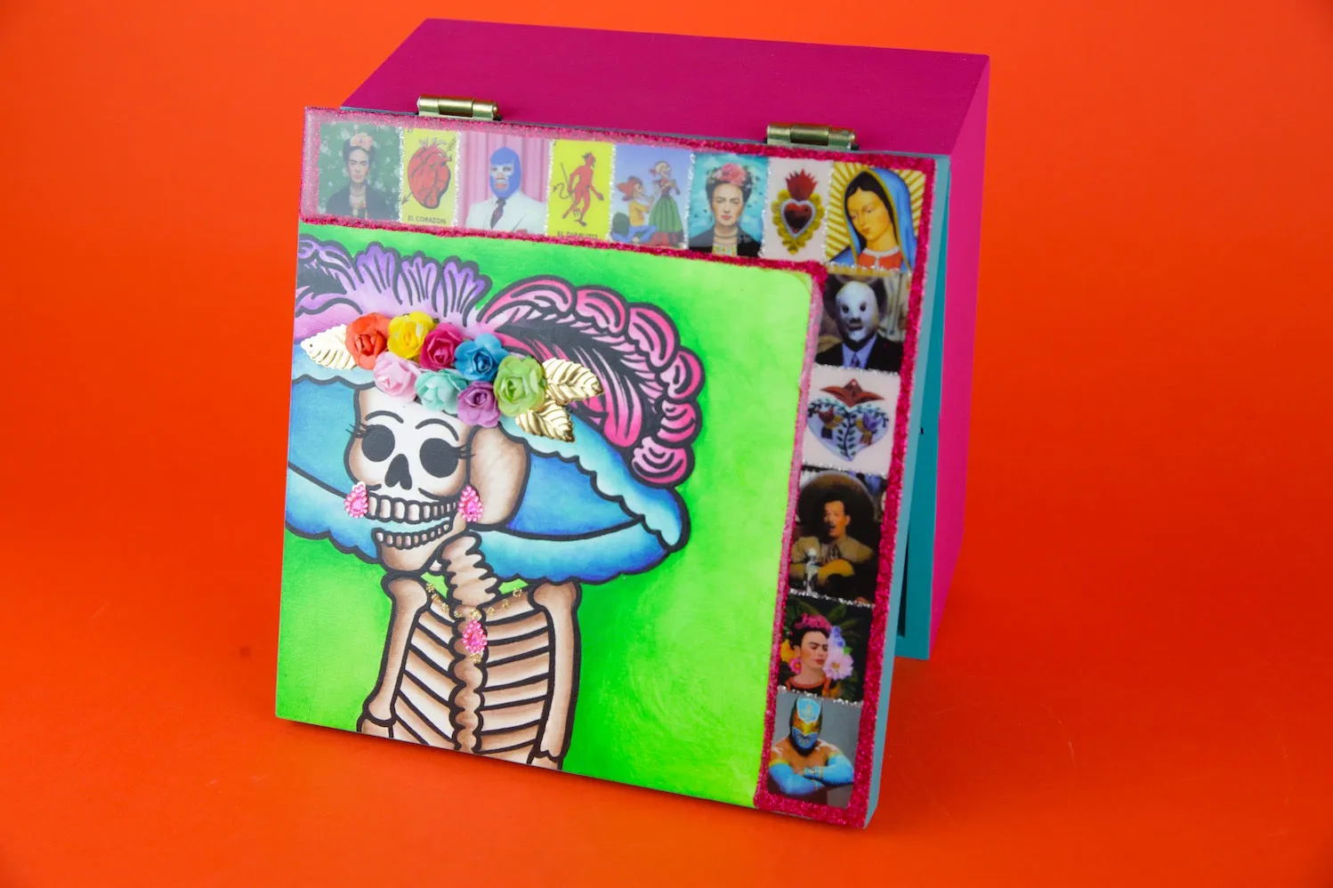 “Catrina” Tea Chest / Jewelry Box