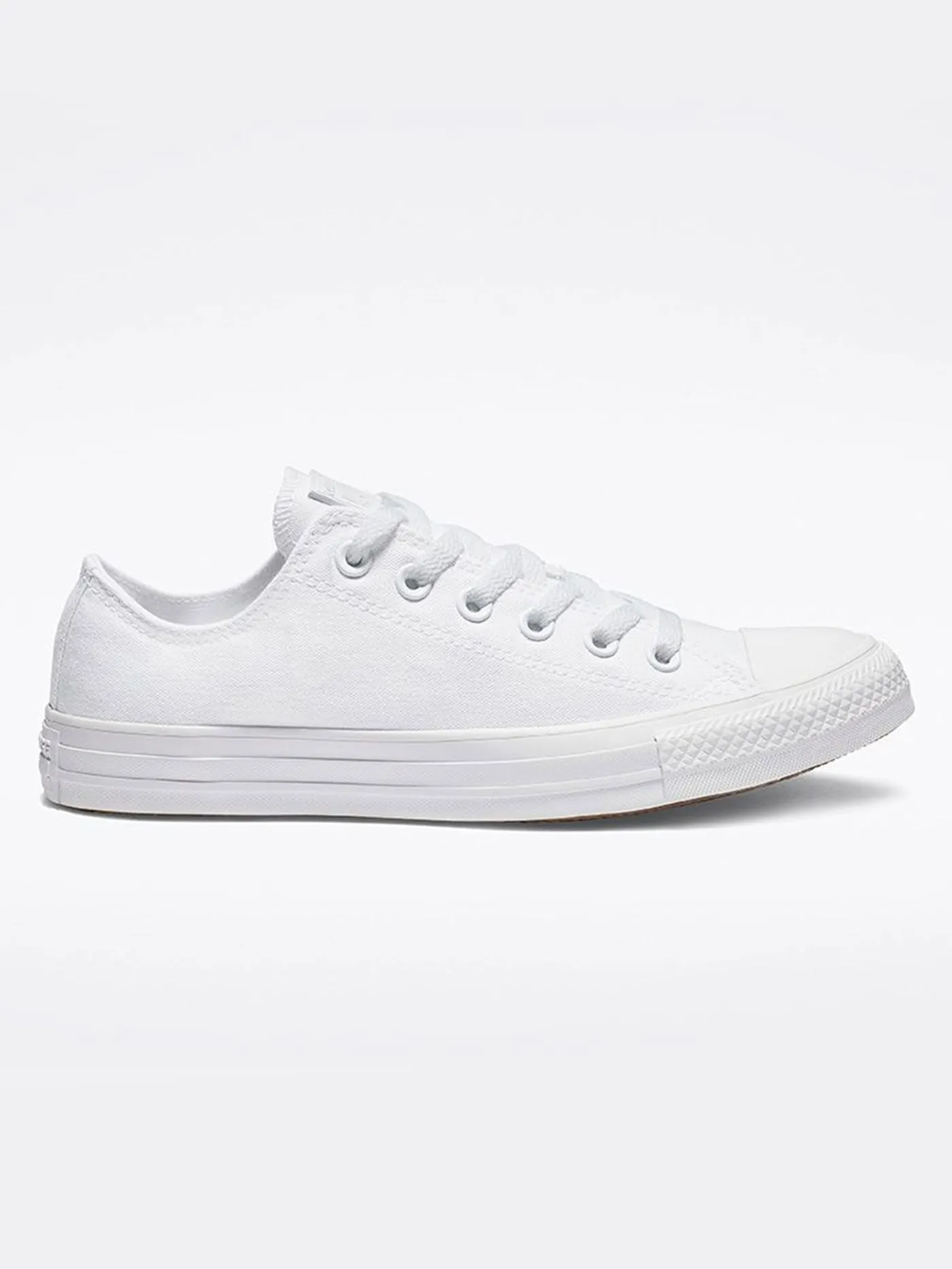 Chuck Taylor All Star Canvas OX White Monochrome Shoes