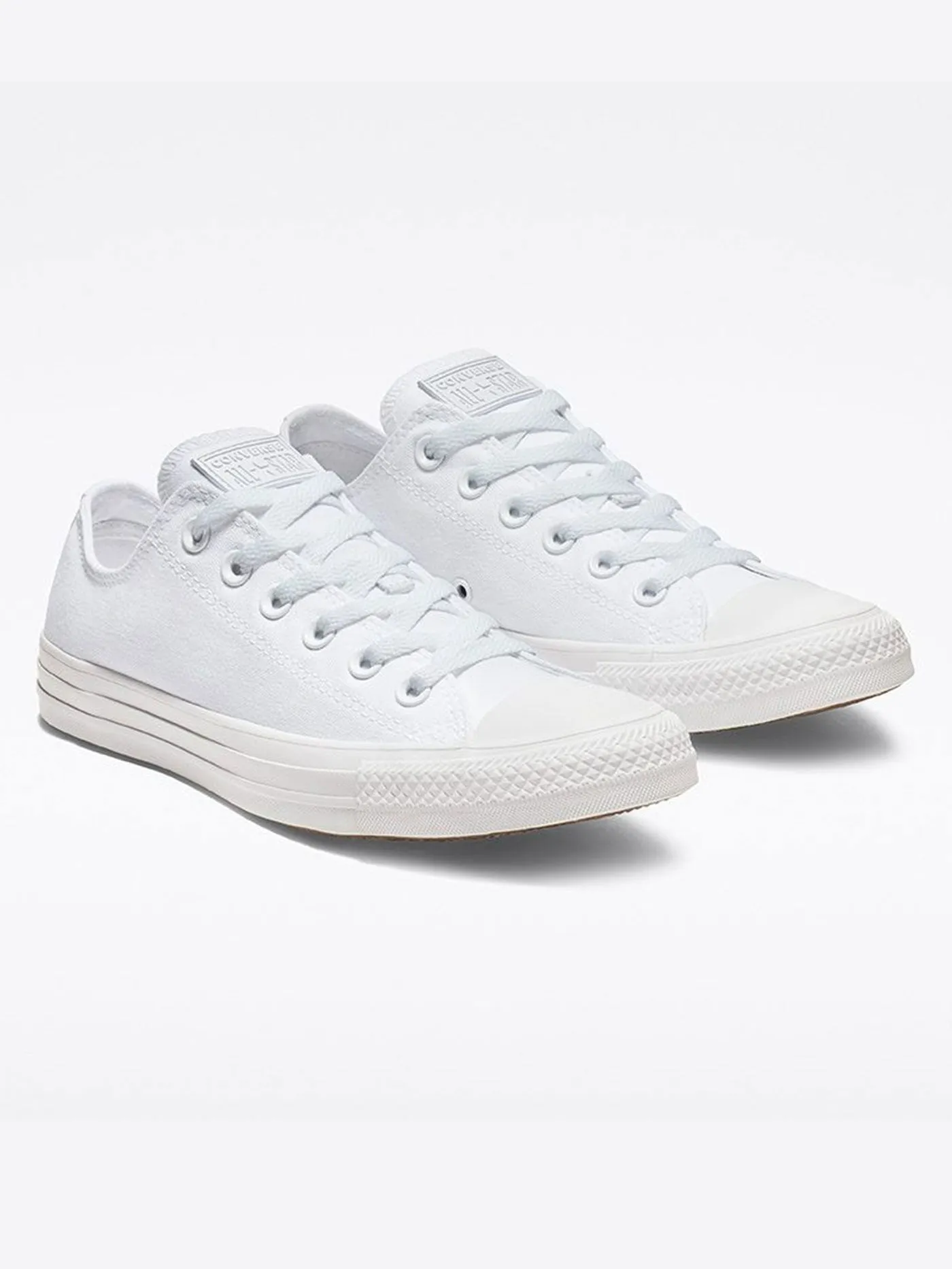 Chuck Taylor All Star Canvas OX White Monochrome Shoes