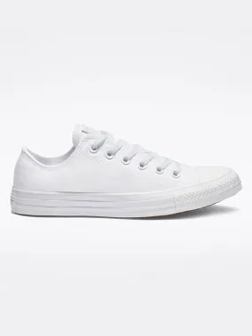 Chuck Taylor All Star Canvas OX White Monochrome Shoes