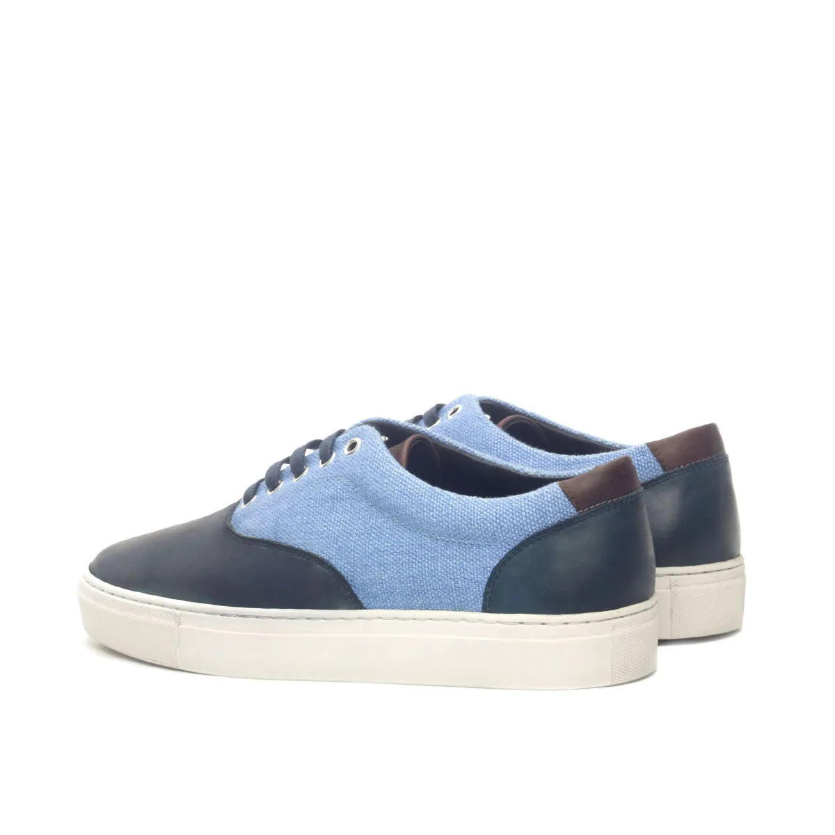 Classic Linen & Leather Top-Sider Trainers