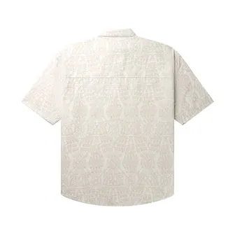 Daily Paper Macrame Jacquard Relaxed Shirt - Beige