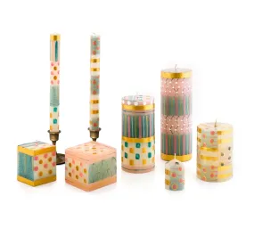 Delight Hand Painted Candles