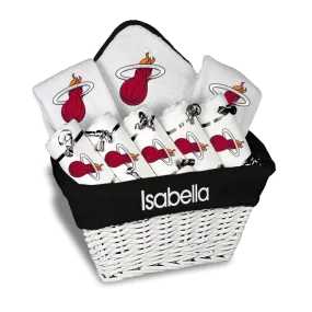 Designs by Chad and Jake Miami HEAT Custom Infant Large Basket