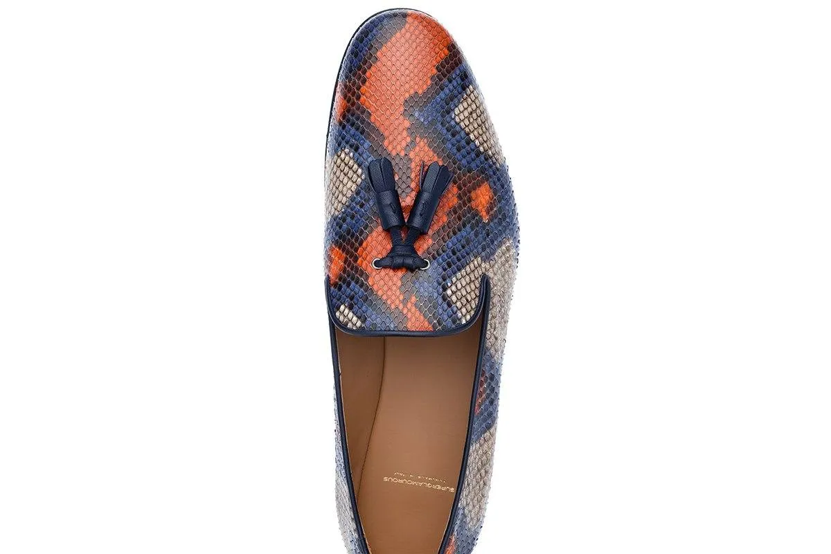 DOMINIQUE PYTHON SUNRISE SLIPPERS