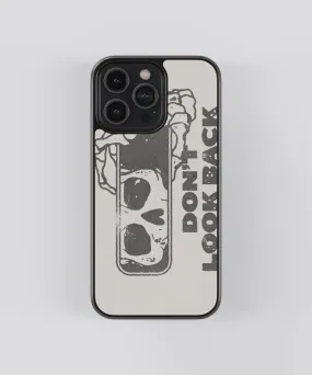 Don't Look Back Pop Culture Glass Phone Case Cover