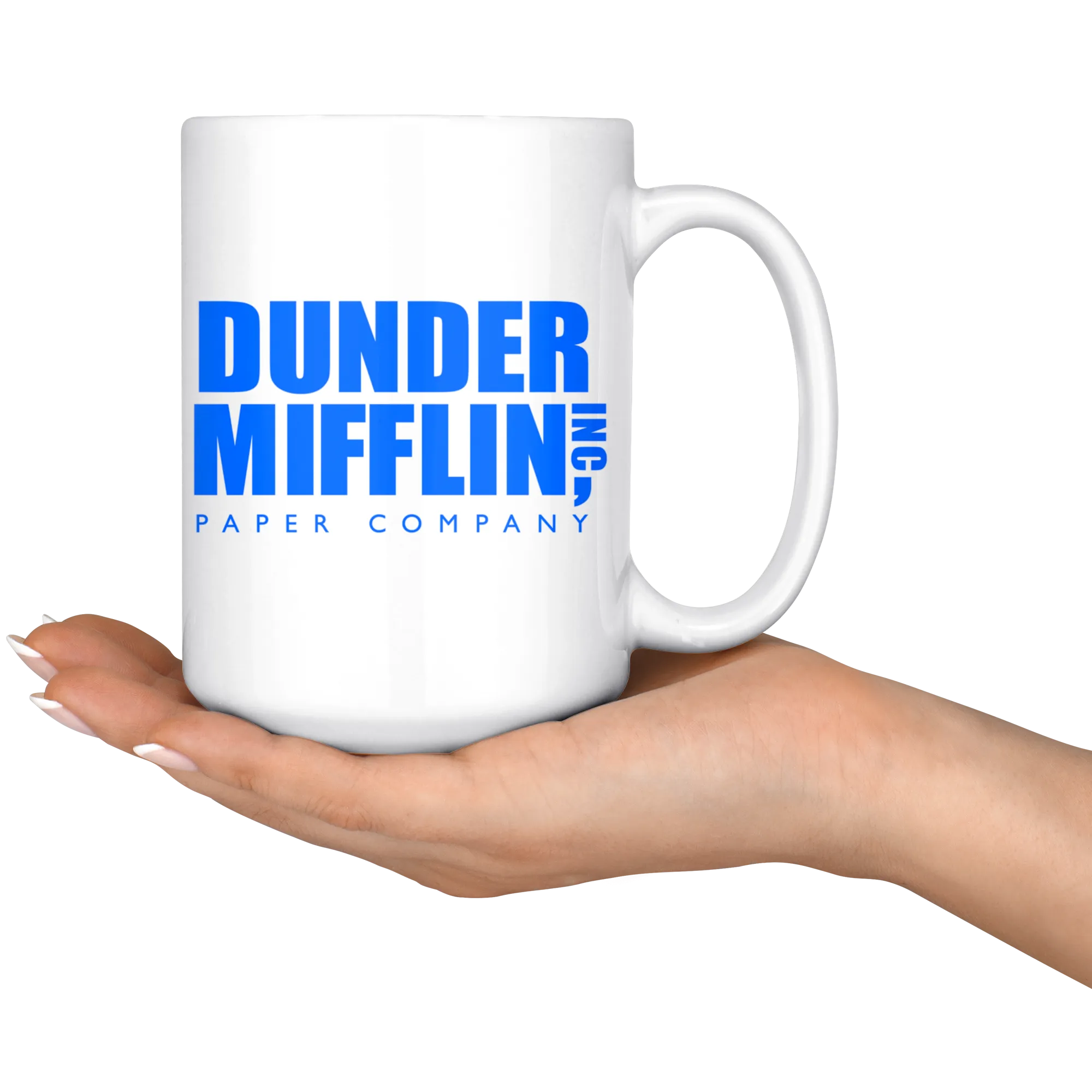 Dunder Mifflin Blue - The Office Coffee Mug