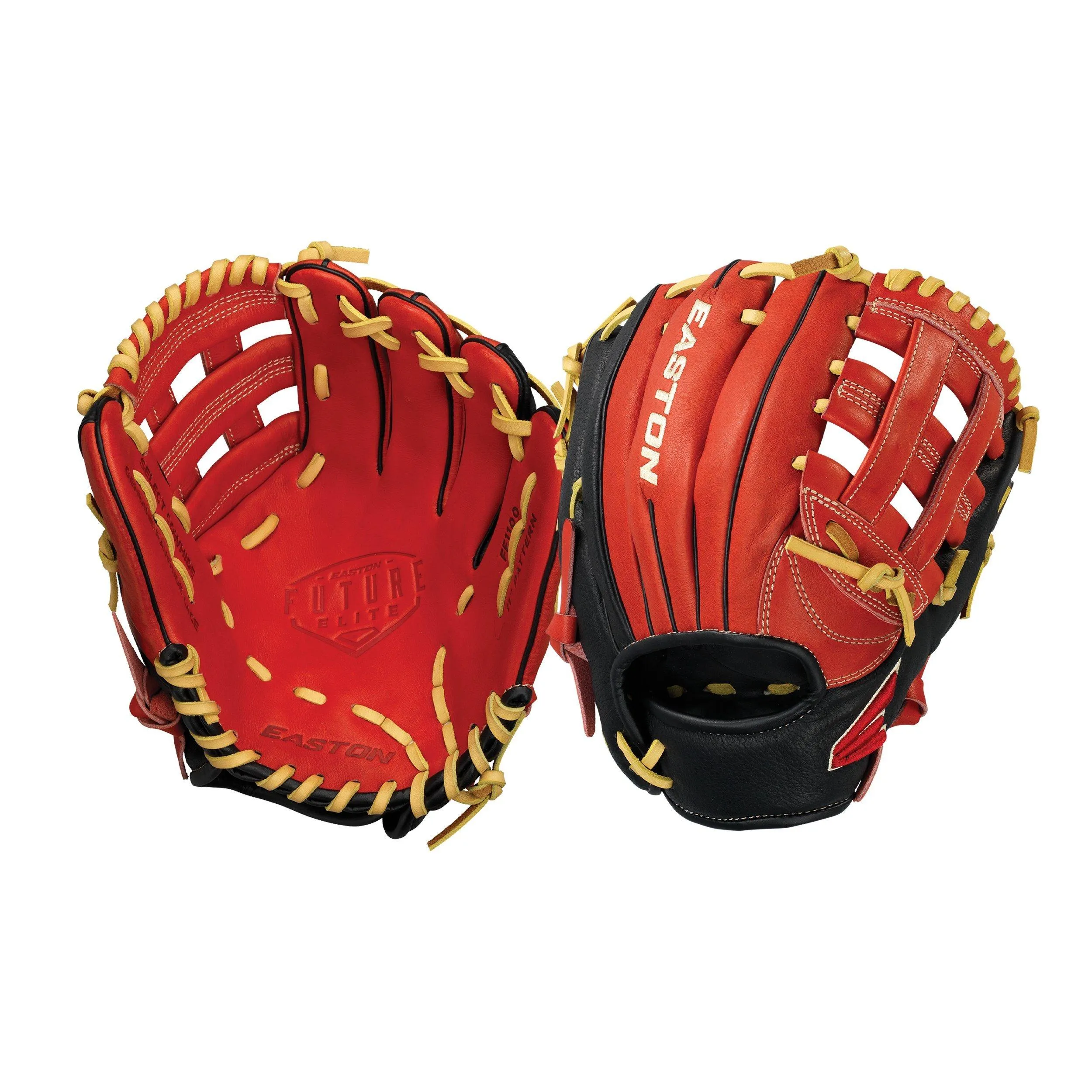 Easton Future Elite 11'' Red/Black/Gold H-Web FE1100