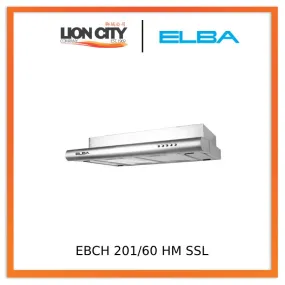 Elba 60cm Cooker Hood EBCH 201/60 HM