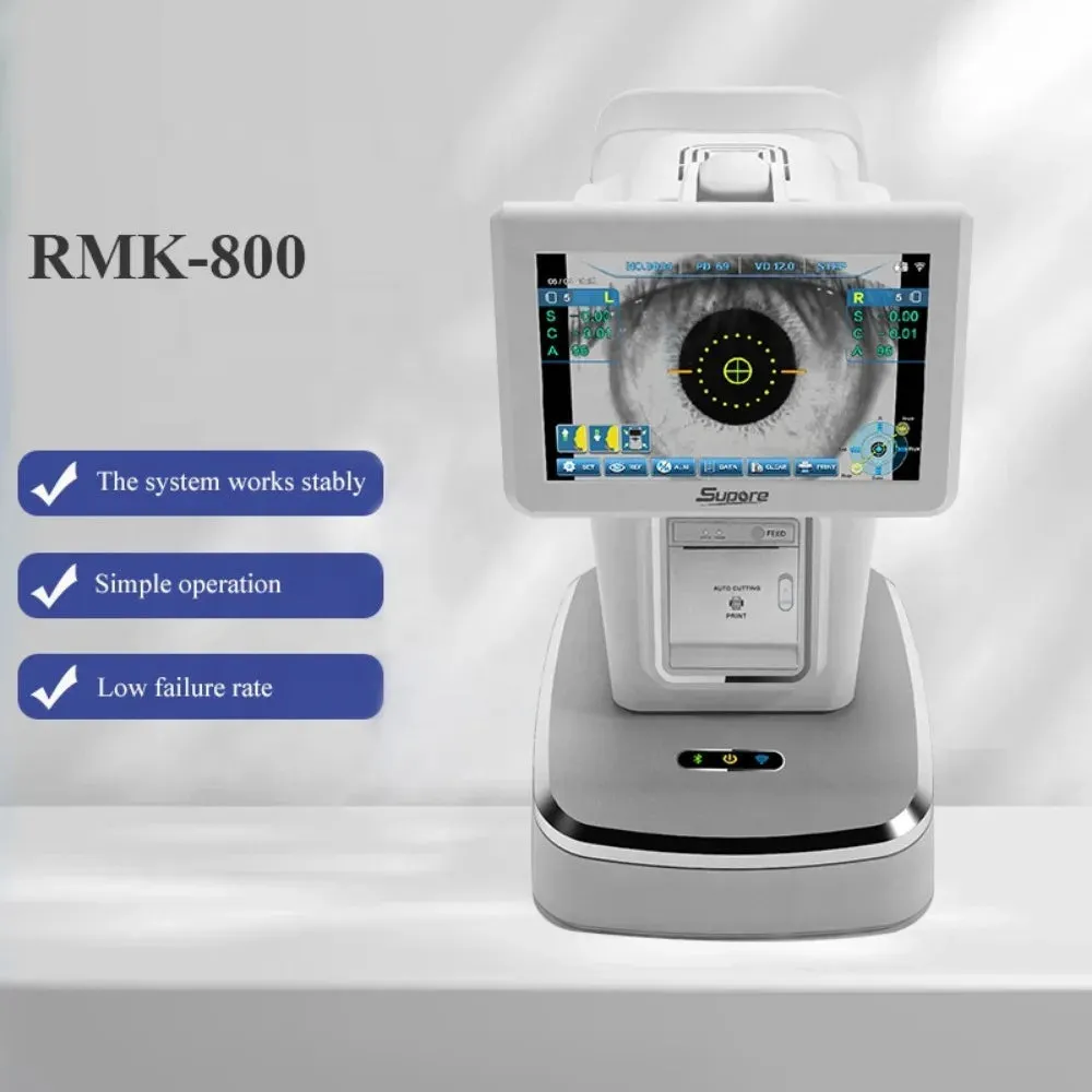 Enhance Vision Care Efficiency with the Full Automatic Function Auto Refractometer Keratometer MRMK800