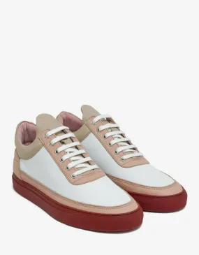 Filling Pieces Low Top Nude Bladeux White Trainers