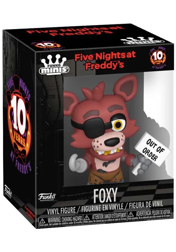 FNAF: 10th Anniversary | MINI VINYL FIGURE [BLIND PICK] [RS]