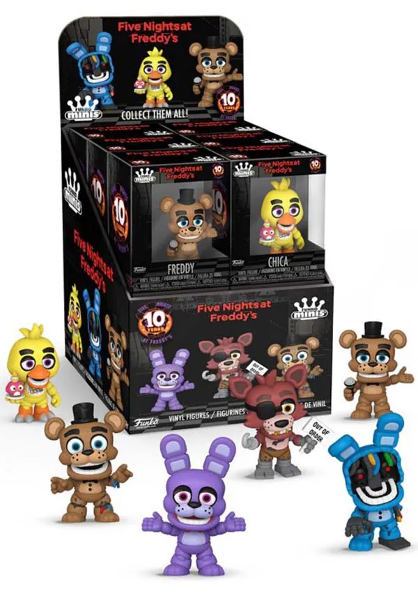 FNAF: 10th Anniversary | MINI VINYL FIGURE [BLIND PICK] [RS]