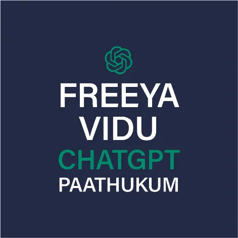 Freeya Vidu ChatGPT Paathukum | ChatGPT T-Shirt