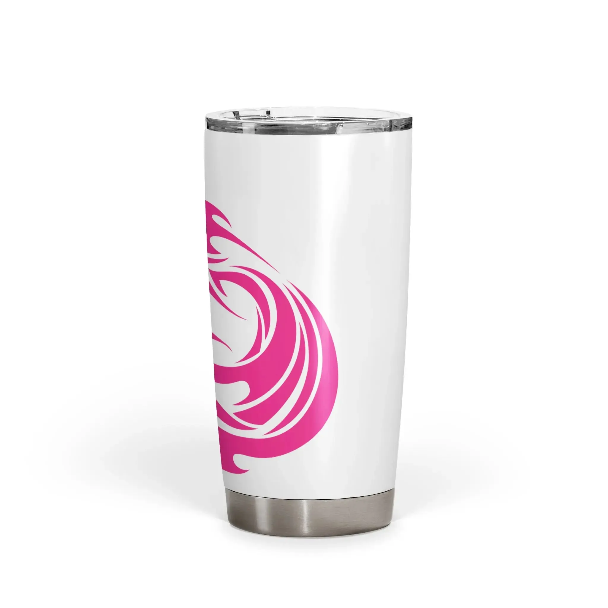 Gamer Girl Pink Fox- Custom 20oz Fat Tumbler