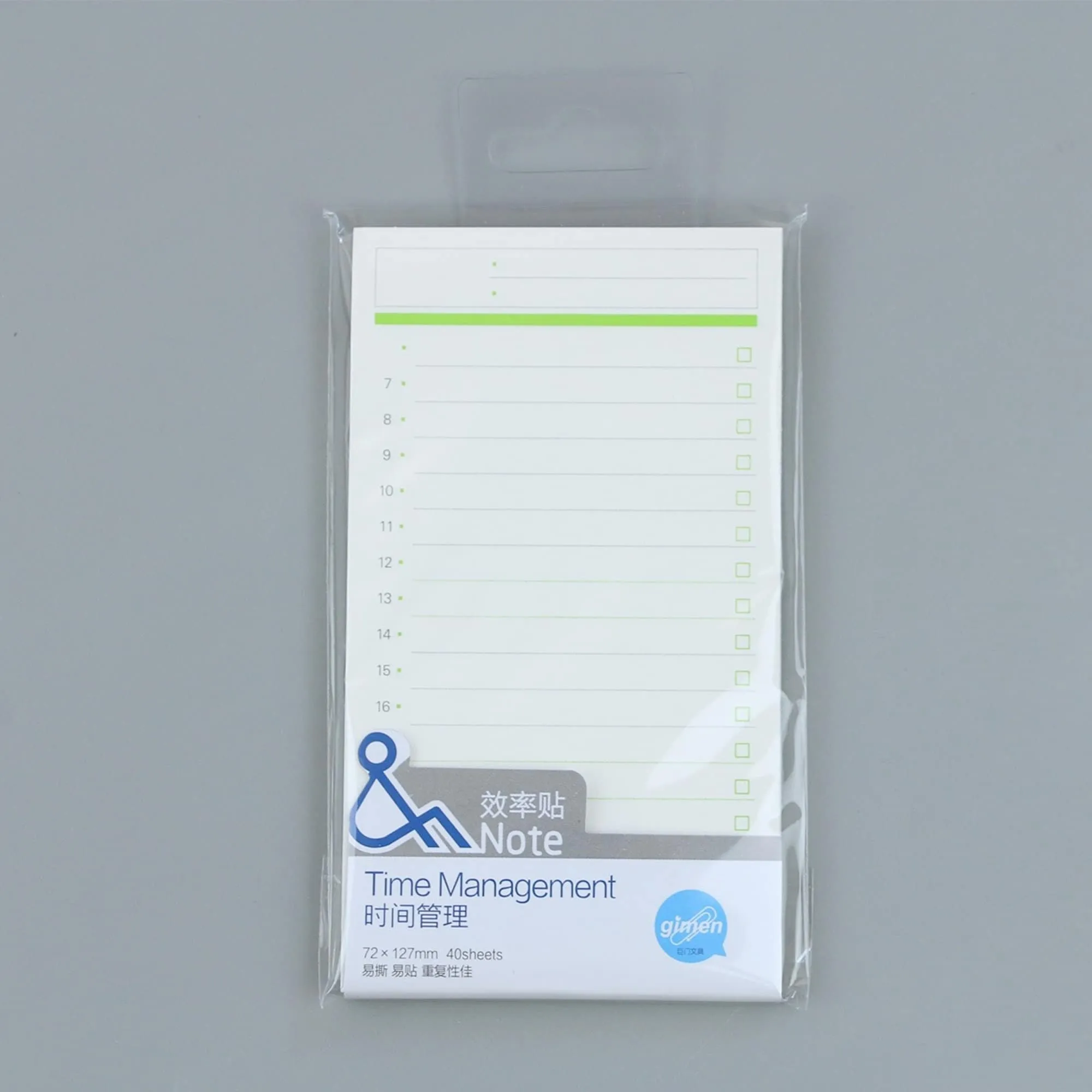 Gimen Paper Strong Sticky Note HEALTH GRAPH Health Tracking Sticky Note Organization Sticky Note | 5.00 x 4.33 Inches 20 Sheets