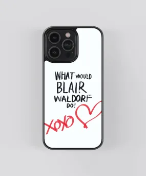 Gossip Girl Blair Waldorf Pop Culture Glass Phone Case Cover