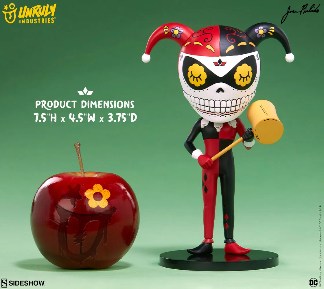 Harley Quinn Calavera Designer Toy