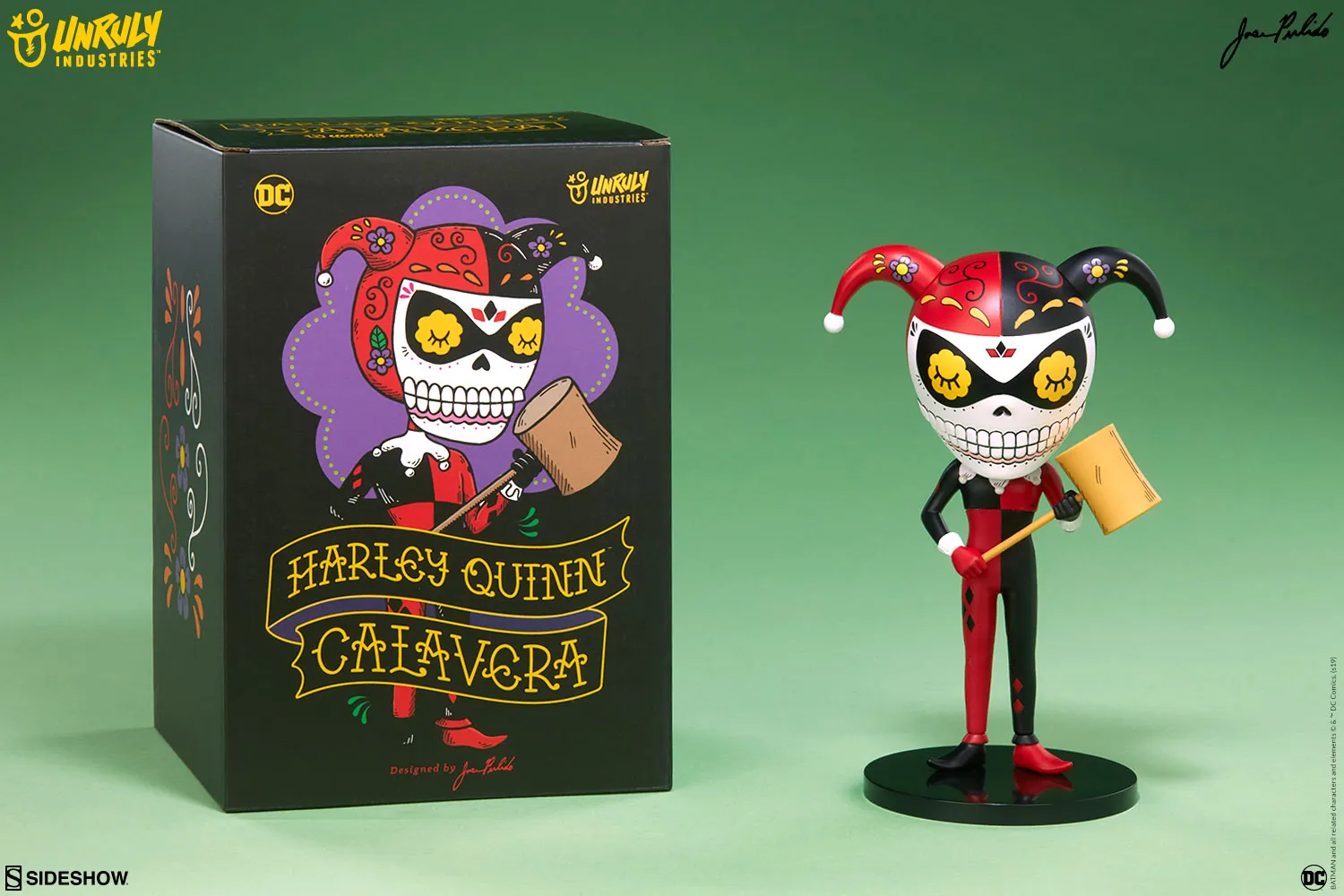 Harley Quinn Calavera Designer Toy