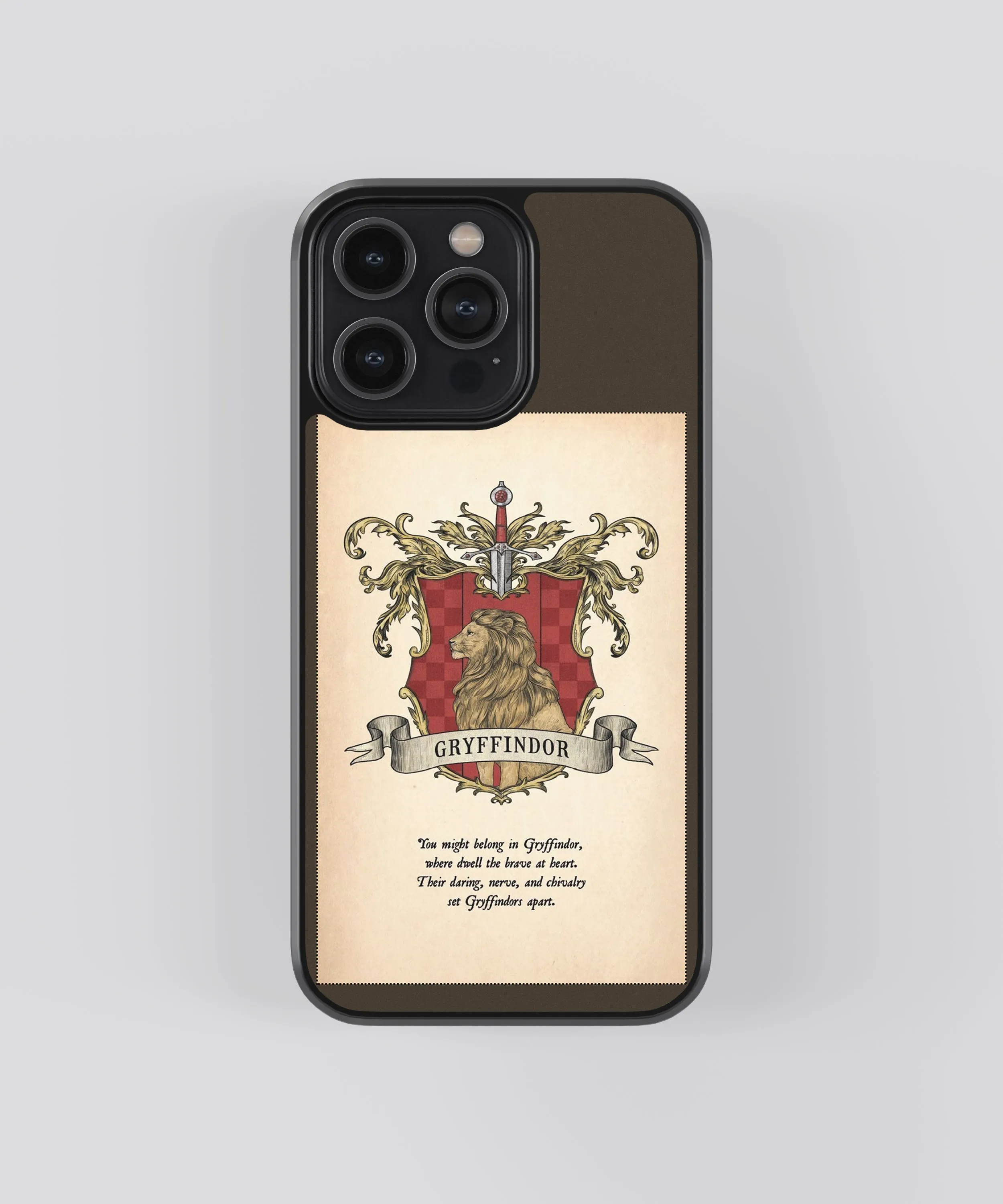 Harry Potter Gryffindor Pop Culture Glass Phone Case Cover