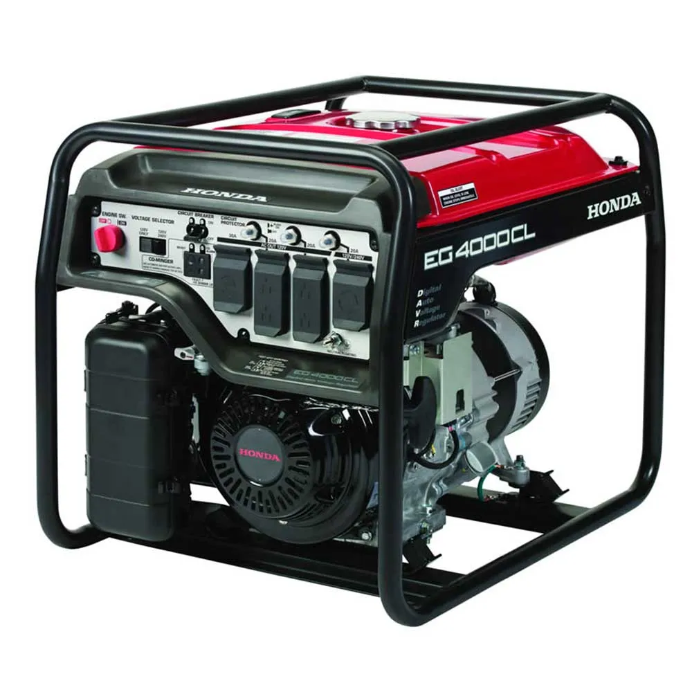 Honda EG4000CLAN-R 4,000 Watt Gas Generator w/ CO Minder - Reconditioned