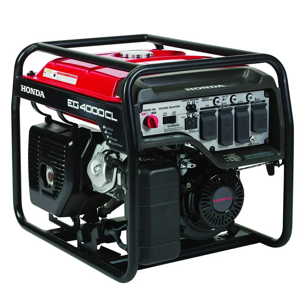 Honda EG4000CLAN-R 4,000 Watt Gas Generator w/ CO Minder - Reconditioned