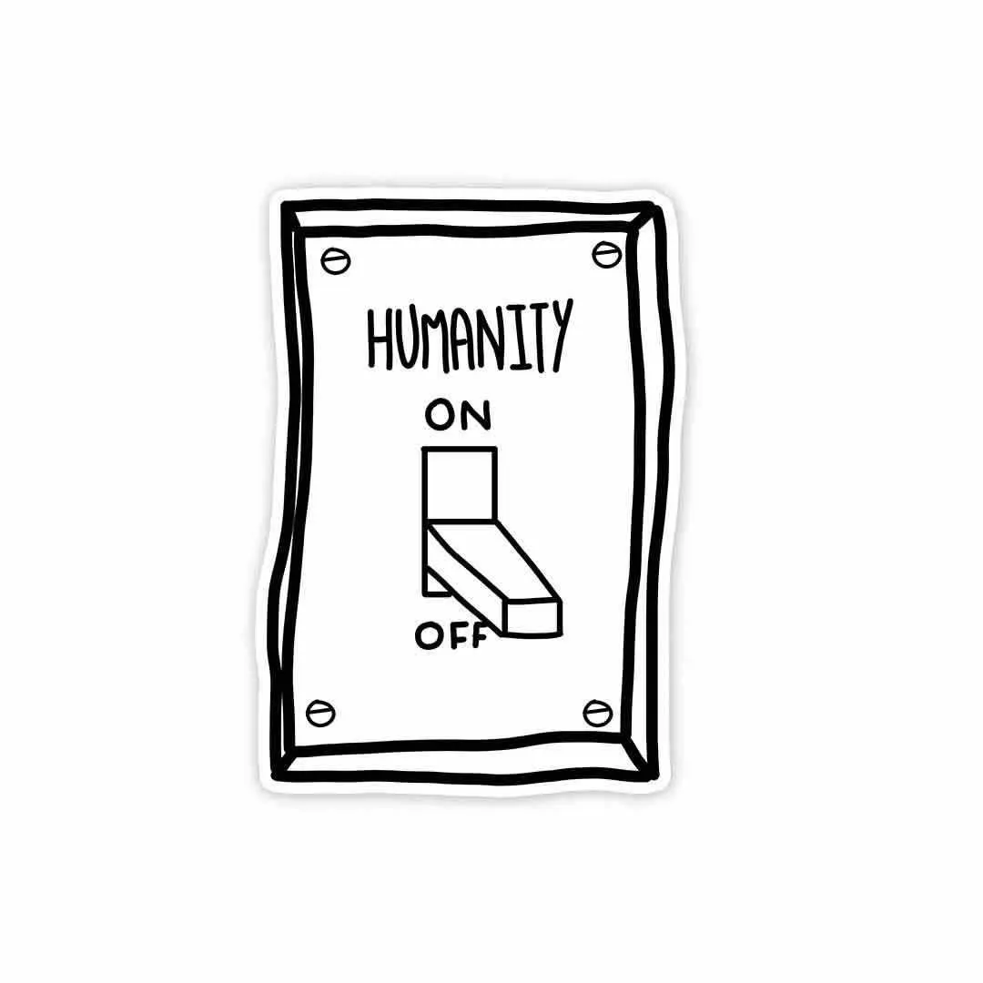 Humanity Switch Sticker