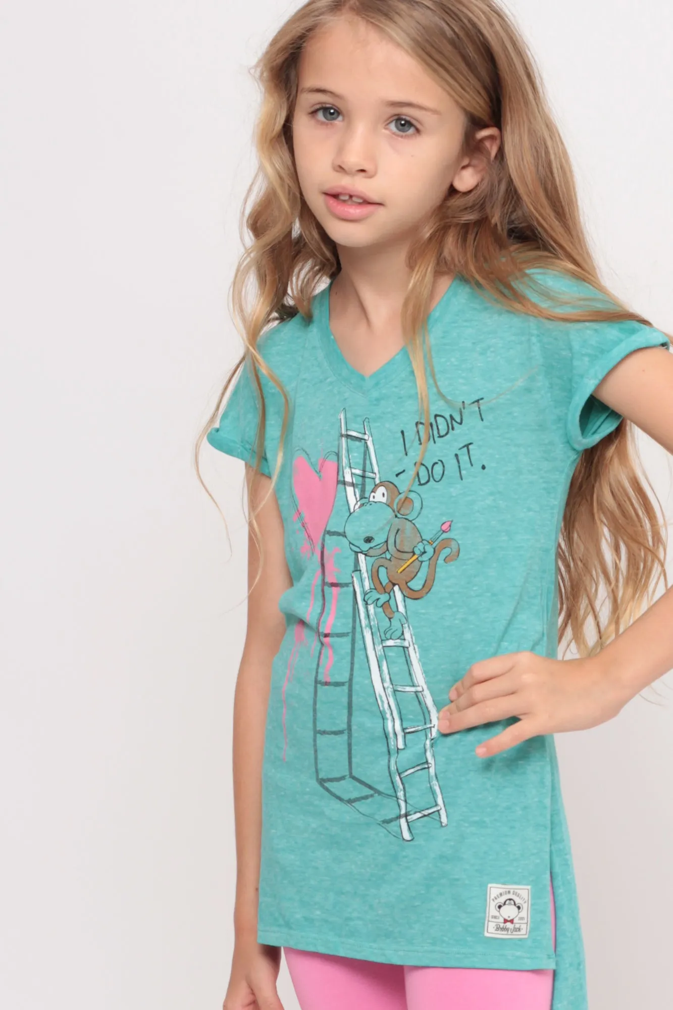 I Didn't Do It | Dolman Top -Aqua