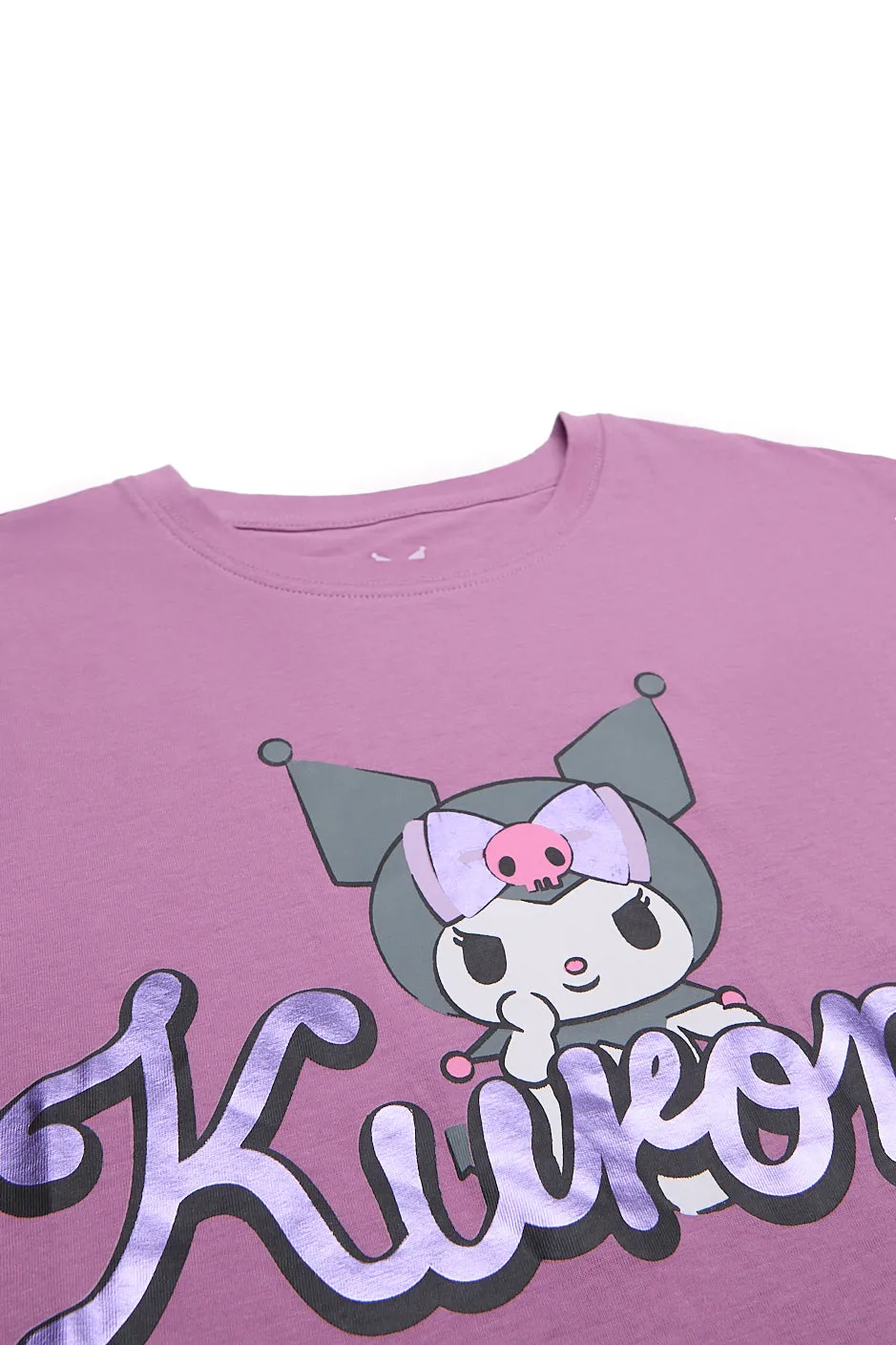 Kuromi Graffiti Graphic Relaxed Tee