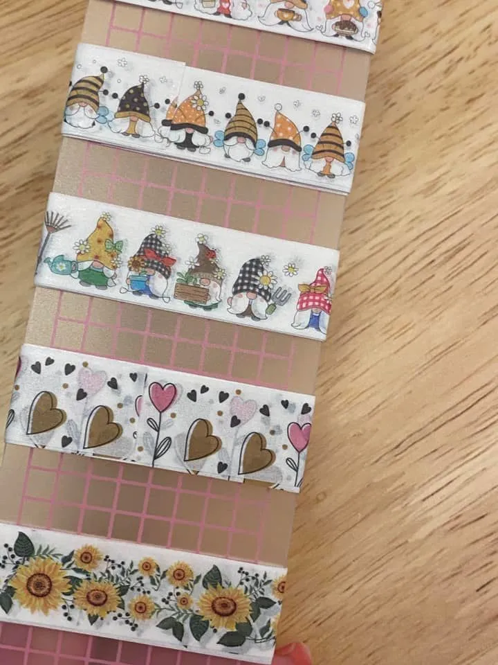 Large Sample Card of Washi Tape