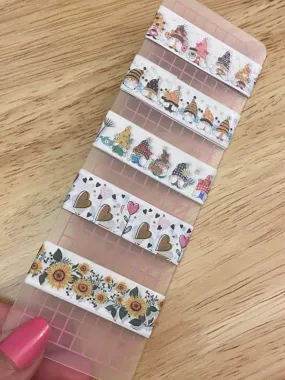 Large Sample Card of Washi Tape