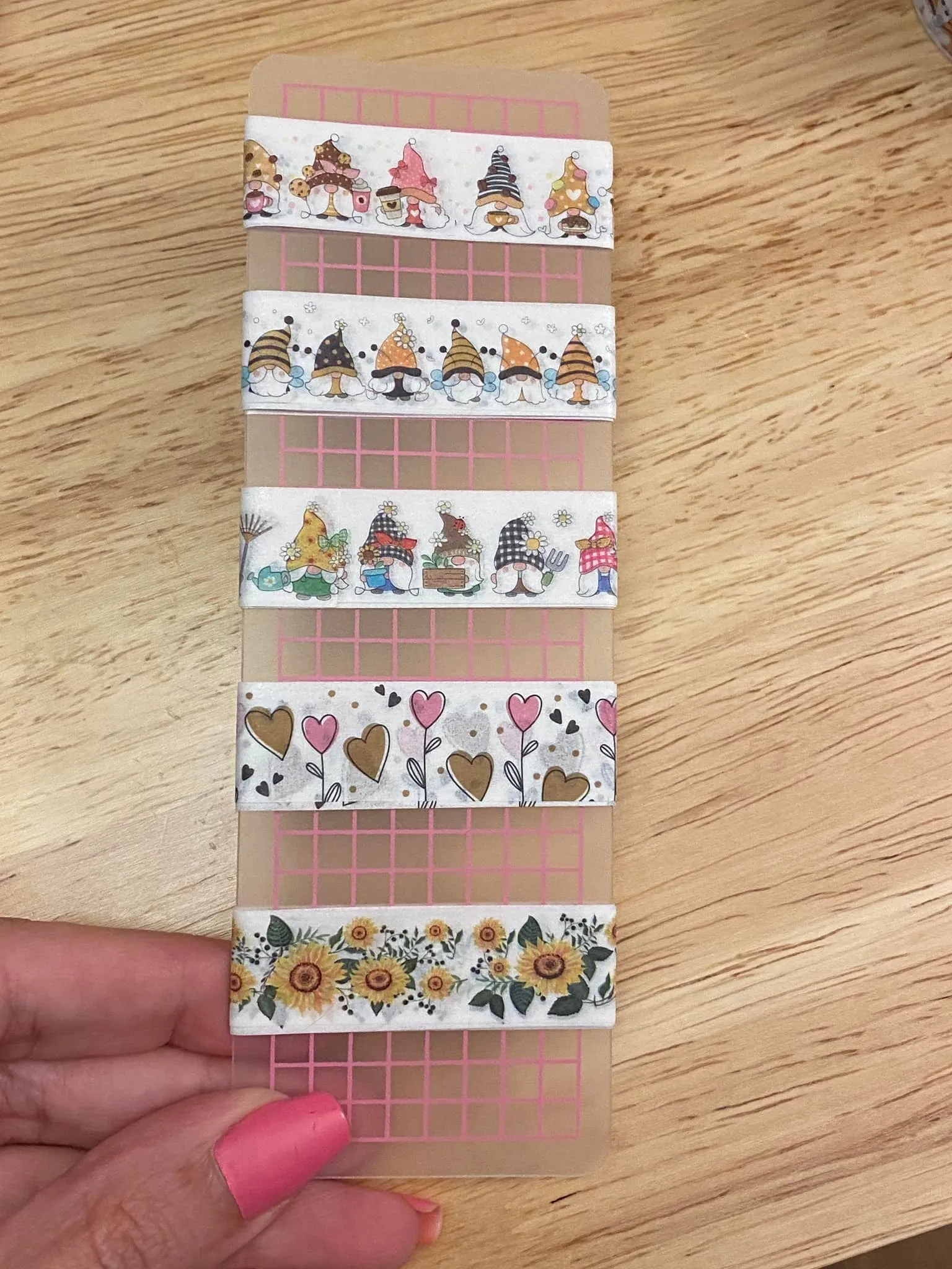 Large Sample Card of Washi Tape