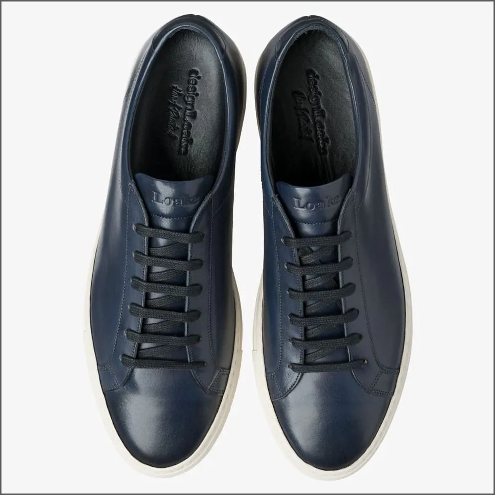 Loake Sprint Navy Sneaker--