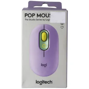 Logitech Wireless Bluetooth Pop Mouse with Silent Touch - Daydream Mint