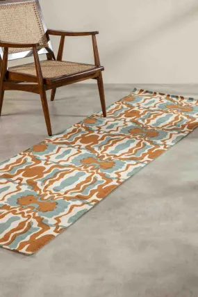 Mansara Printed Rug (Beige)