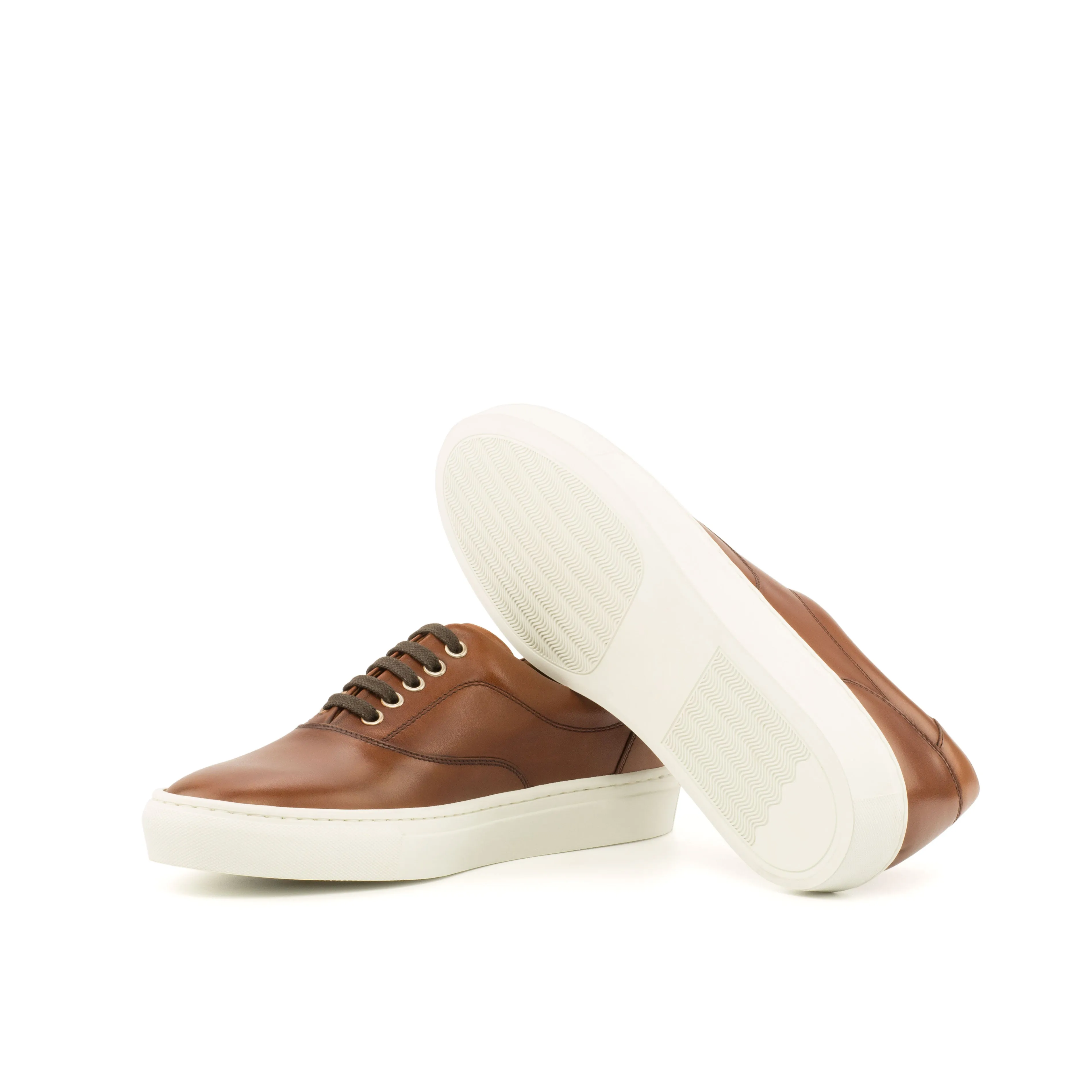 Med Brown Calf Top-Sider Trainers