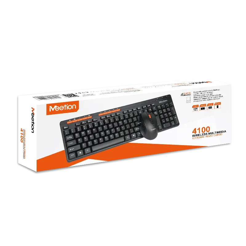 MEETION MT-4100 WIRELESS MOUSE   KEYBOARD