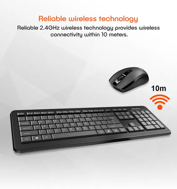 MEETION MT-C4120 LITTLE WIRELESS COMBOBLK