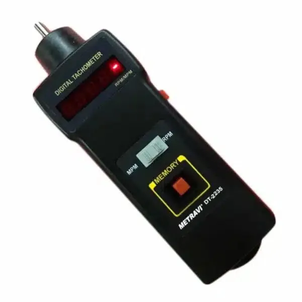 Metravi DT-2235 Contact-type Tachometer, up to 50,000RPM